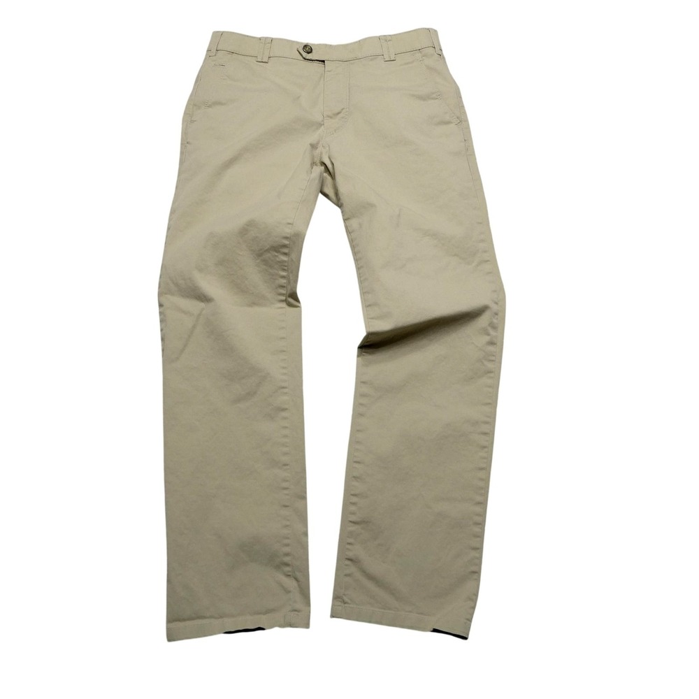 Meyer Pants Mens 94 Beige Bonn Modern Comfort Chino Dress Casual Flat Front